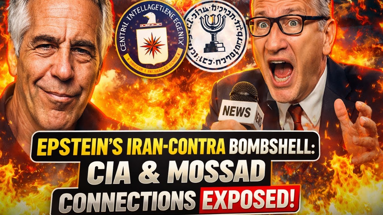 Epstein's Iran-Contra BOMBSHELL: CIA & Mossad Connections EXPOSED!