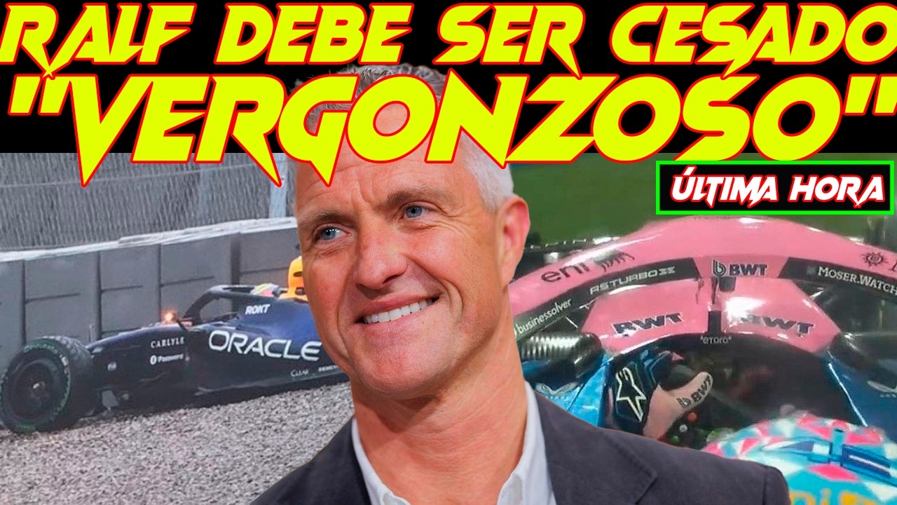 SCHUMACHER ARREMETE CON FURIA VS. COLAPINTO DESDE LA TV F1 ALEMANA, DEBE DISCULPARSE O SER CESADO