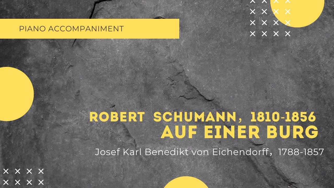R.Schumann/Auf einer Burg, accompaniment