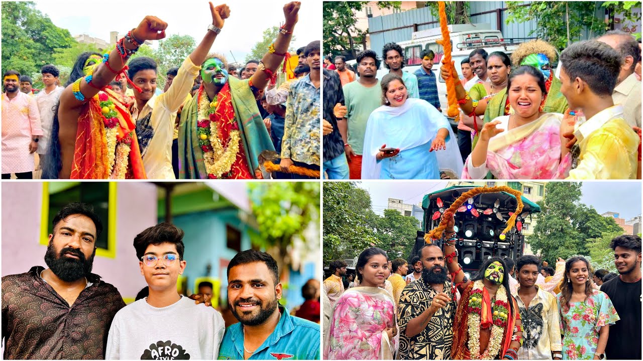 Chilkalguda Bonalu 2025 | Thotella Procession 2025 | pareshaan Boys Team Teenmaar Dance |