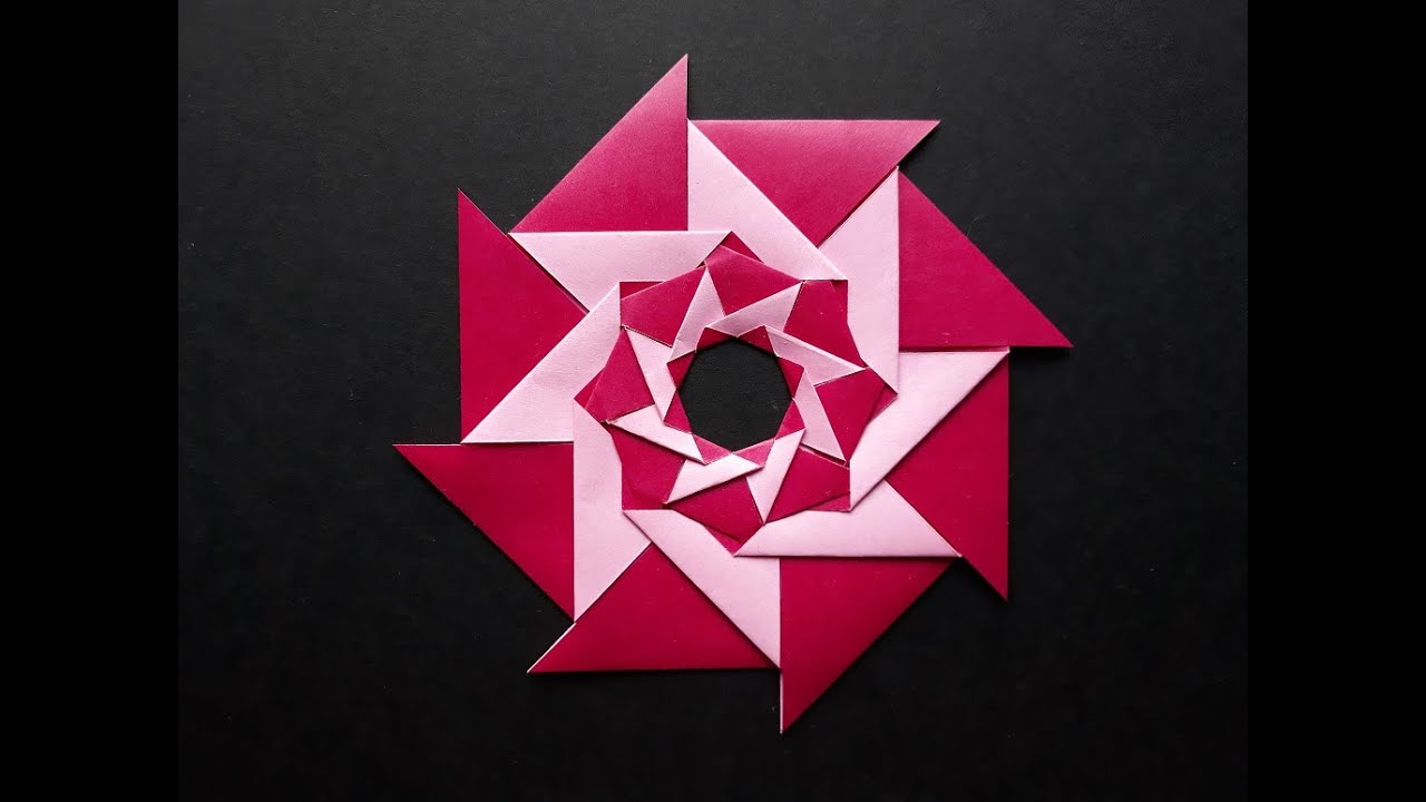 Origami - Girandola Ottagonale - Paolo Bascetta