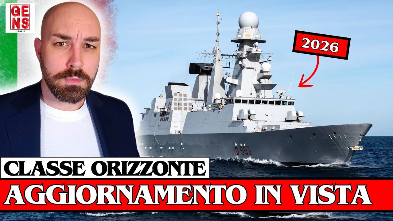 CACCIATORPEDINIERE CLASSE ORIZZONTE : ARRIVA L'AGGIORNAMENTO  per la MARINA MILITARE ITALIANA