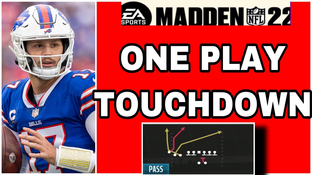 MADDEN 22 - ONE PLAY TOUCHDOWN THAT WORKS IN MADDEN 23 BETA ‼️MADDEN 23 BETA CODE GIVEAWAY 🔥