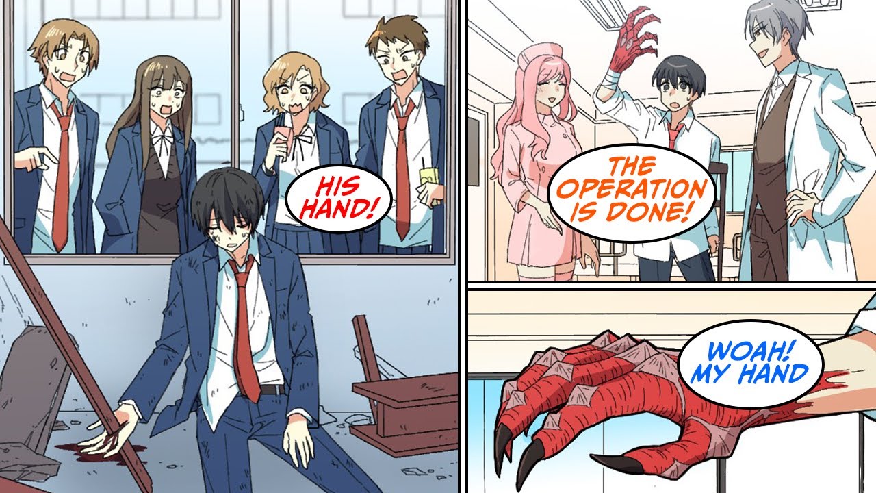 I woke up after being rushed to the hospital from school and my hand... [Manga Dub]