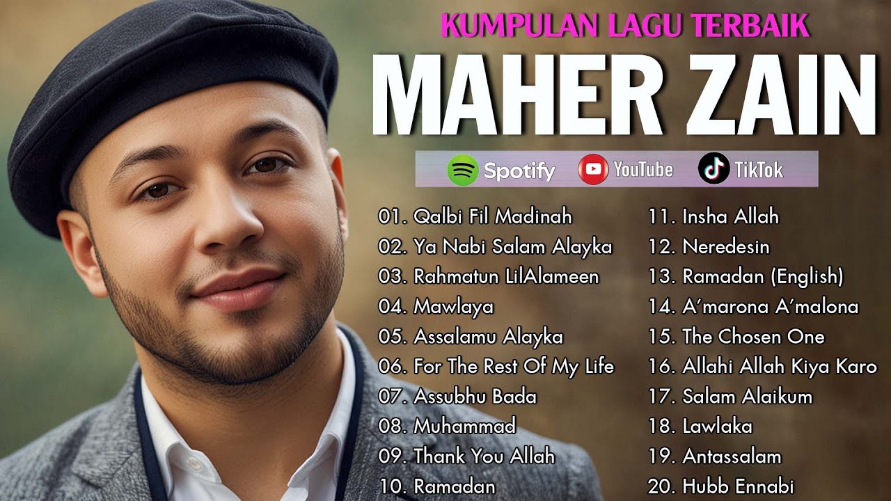 Maher Zain Full Album Terbaik | Rahmatun Lil'Alameen, Ramadan | Maher Zain Kumpulan Lagu Terbaik