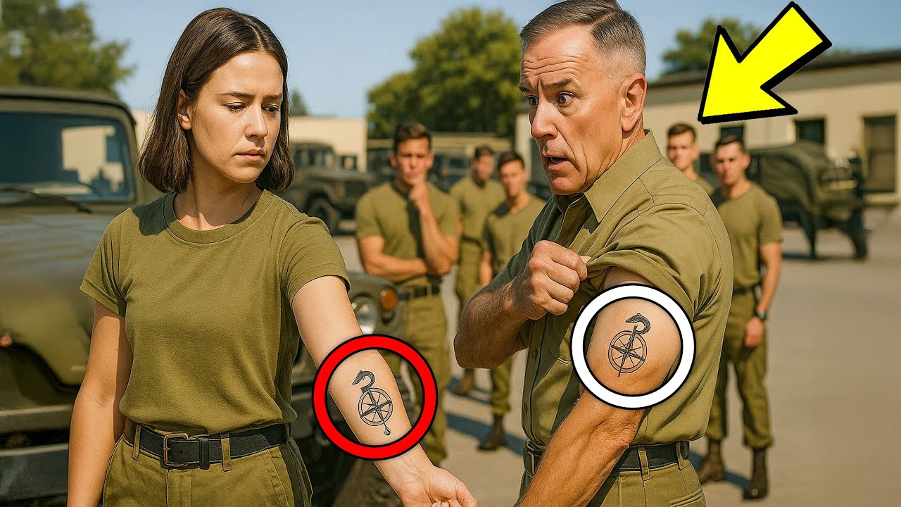 Sie verspotteten ihr Tattoo — bis der Marine-Oberst wortlos seine Jacke auszog und alle verstummten
