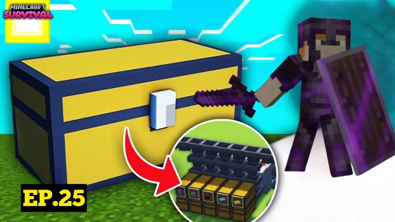 ​THE ULTIMATE 1.21 STORAGE ROOM IS COMPLETE! | CH SAMAR AHMED 