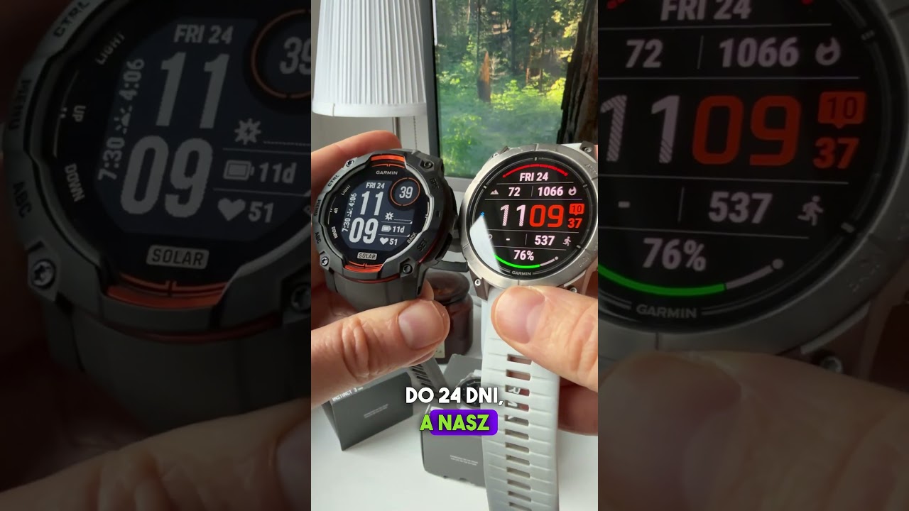 Najtrwalszy i z najlepszą baterią - Garmin Instinct 3 50 mm SOLAR