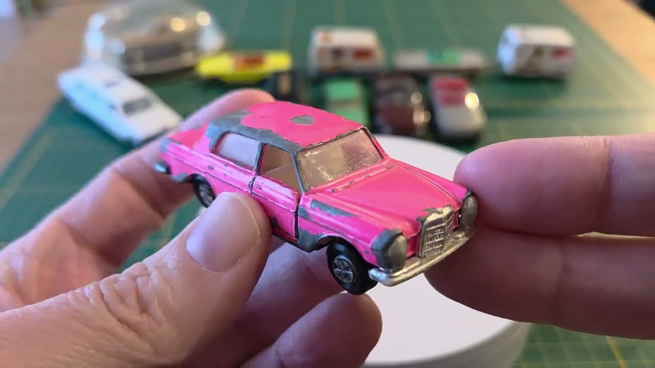 Présentation de mes Mercedes Majorette 