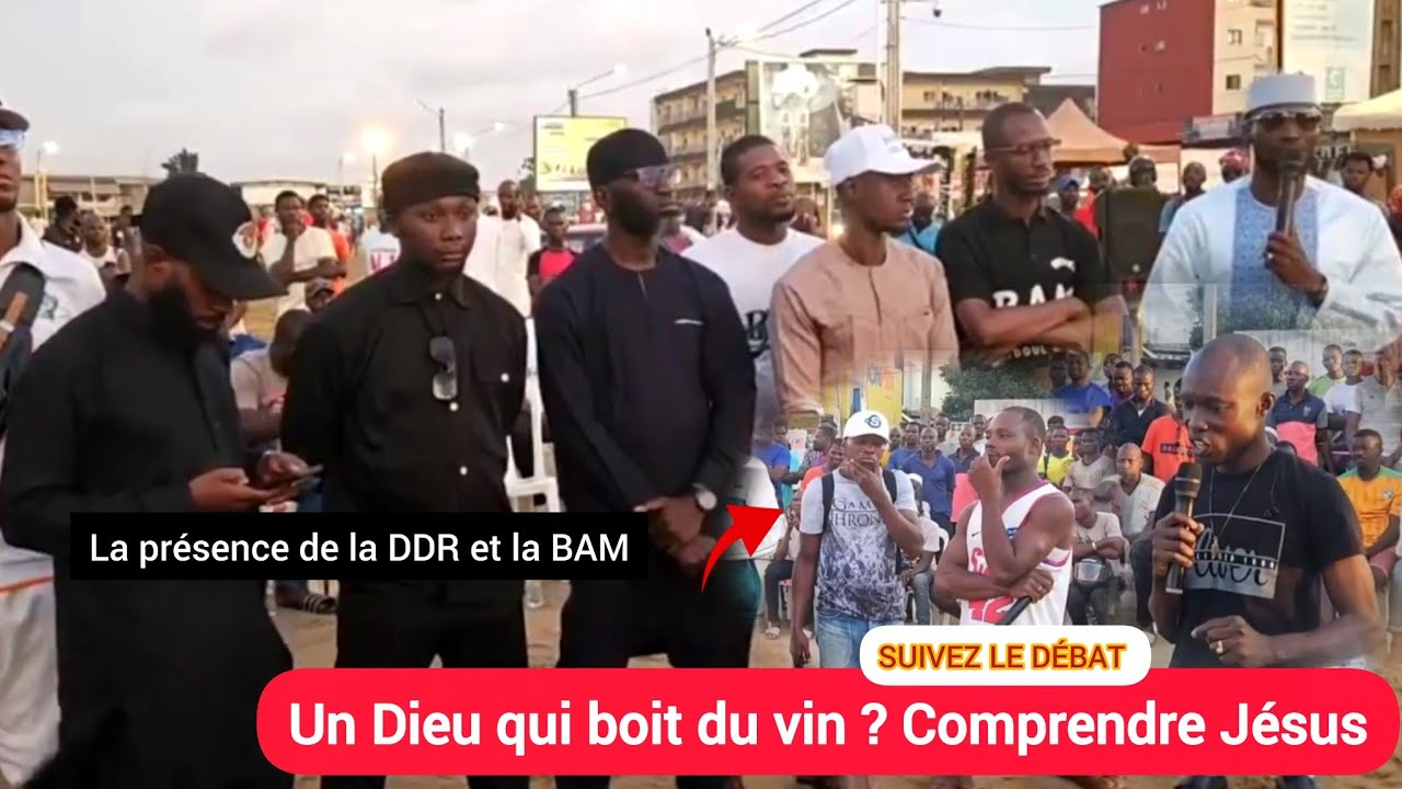 ⛔️ SUIVEZ LE DÉBAT AVEC LA PRÉSENCE DE LA DDR ET LA BAM 