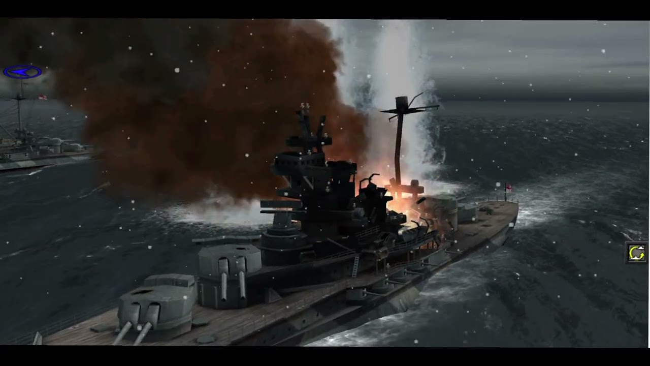 Atlantic Fleet:- Two German Battleships vs Ten British Revenge class battleships