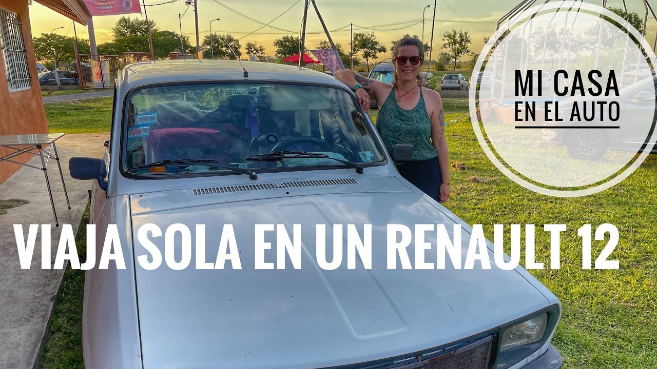 Consiguio un Renault 12 y se fue a vivir viajando #viajando #vivirconpasión #renault #clasicos 