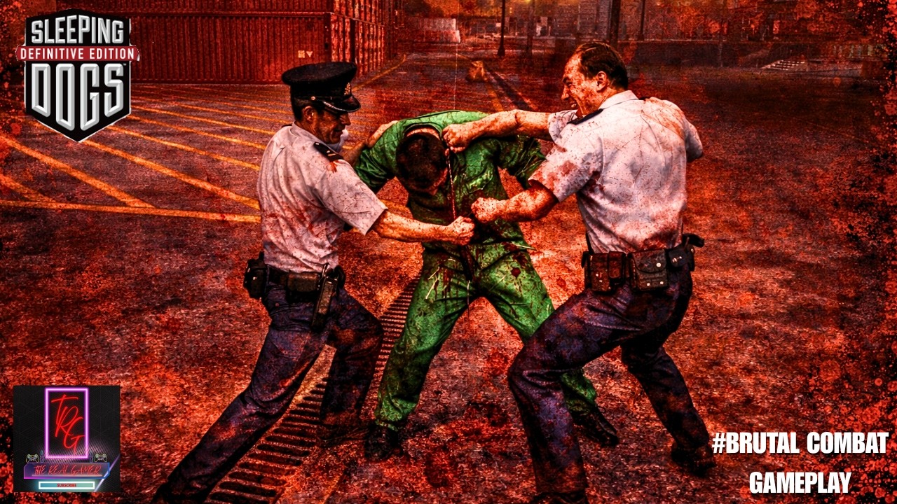 Sleeping Dogs - Undercover Cop Vs Street Cops Brutal ActionCombat. #pcgames #pcgamer  #gamingvideos