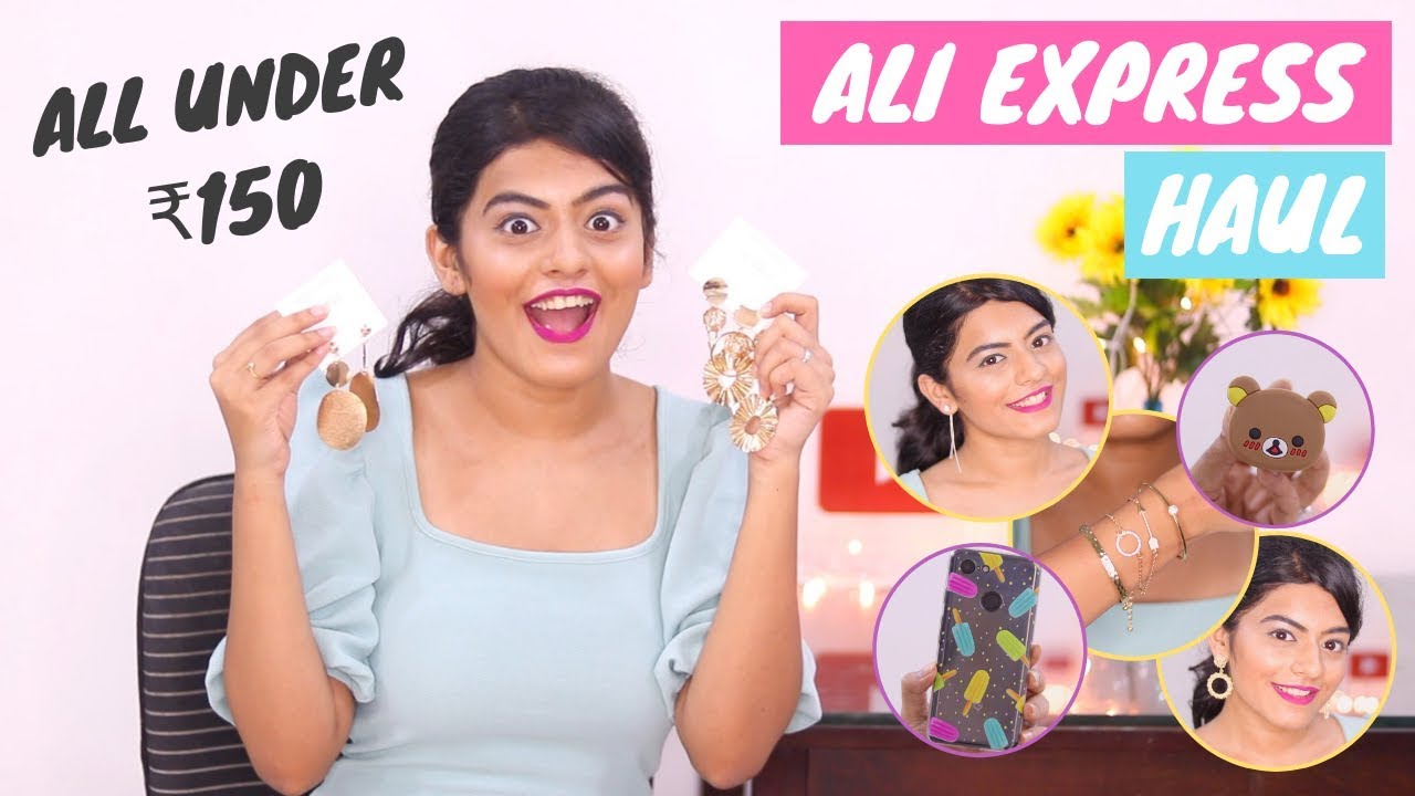AliExpress Jewellery & Accessories Haul!! Everything Under ₹150 | Dhwani Bhatt