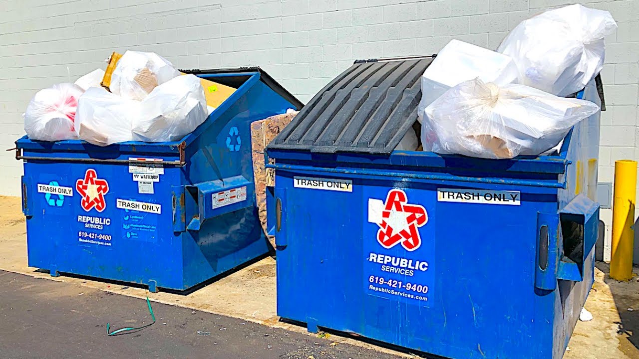 We went Dumpster Diving at 9 Corporate Stores