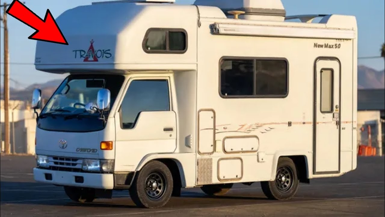 Why People Are IMPORTING 26-Year-Old Japanese Motorhomes
