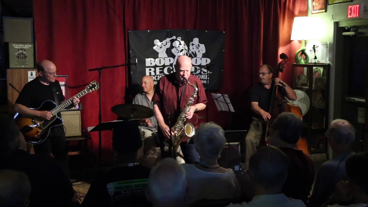 Don Menza with the Bob Sneider Trio & John Hasselback Jr  at Bop Shop Records