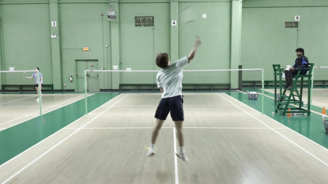 Rickey Zhang V Simar Singh--Rd-2--Jack Underhill Badminton Champs.
