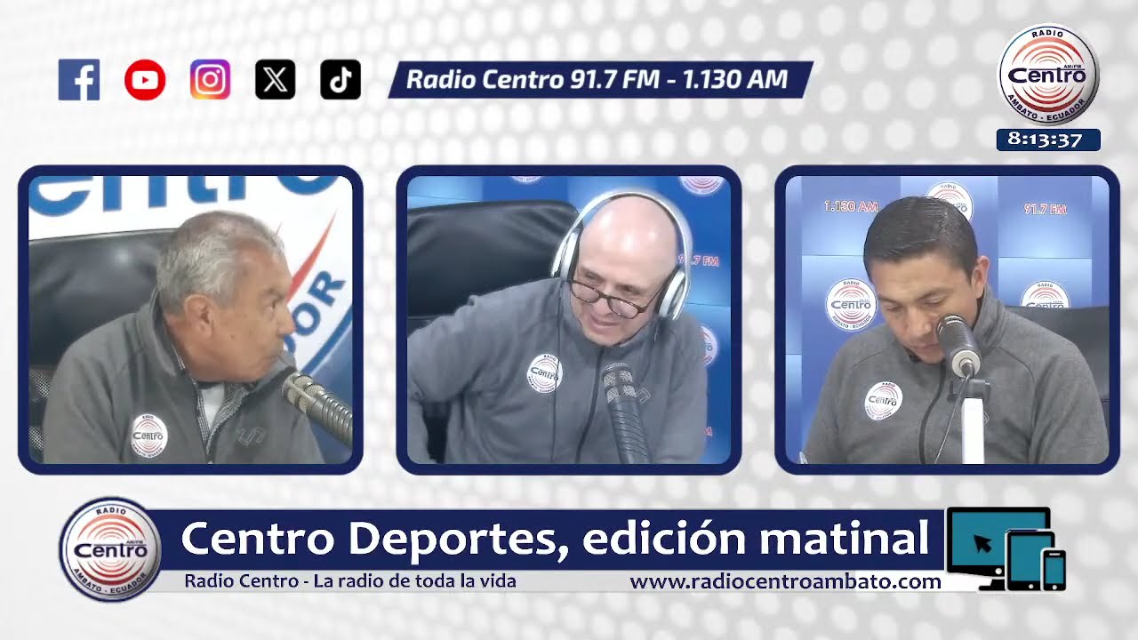 EN VIVO I Centro Deportes matinal