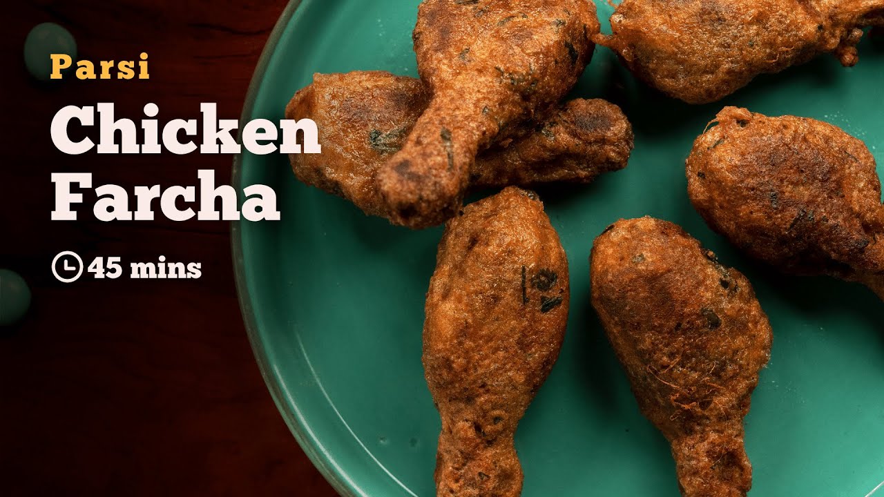 Parsi Chicken Farcha | Parsi Fried Chicken | Fried Chicken Recipes | Parsi Recipes | Cookd