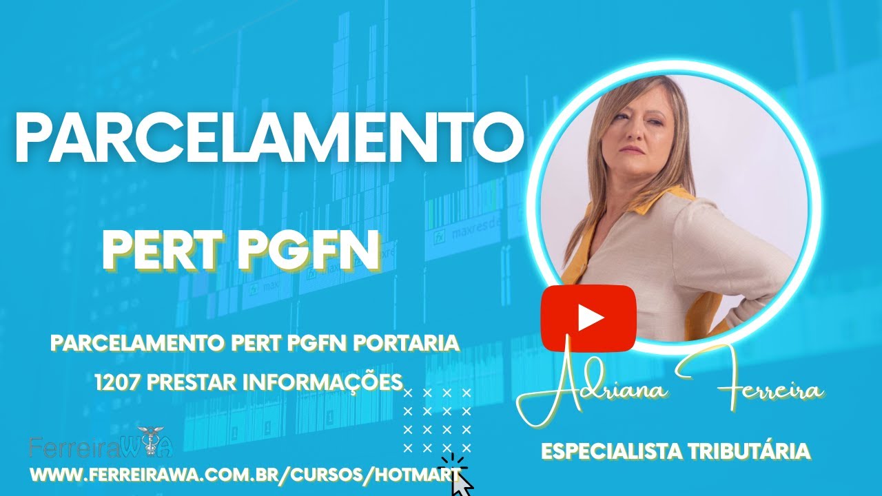 Parcelamento Pert Pgfn-Portaria 1207- Prestar Informa&ccedil;&otilde;es .