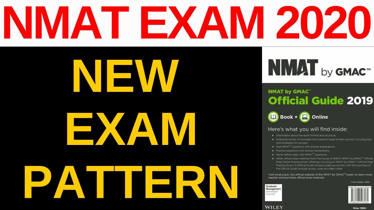 NMAT 2020 New Exam Pattern (Major Changes In NMAT Exam Format)