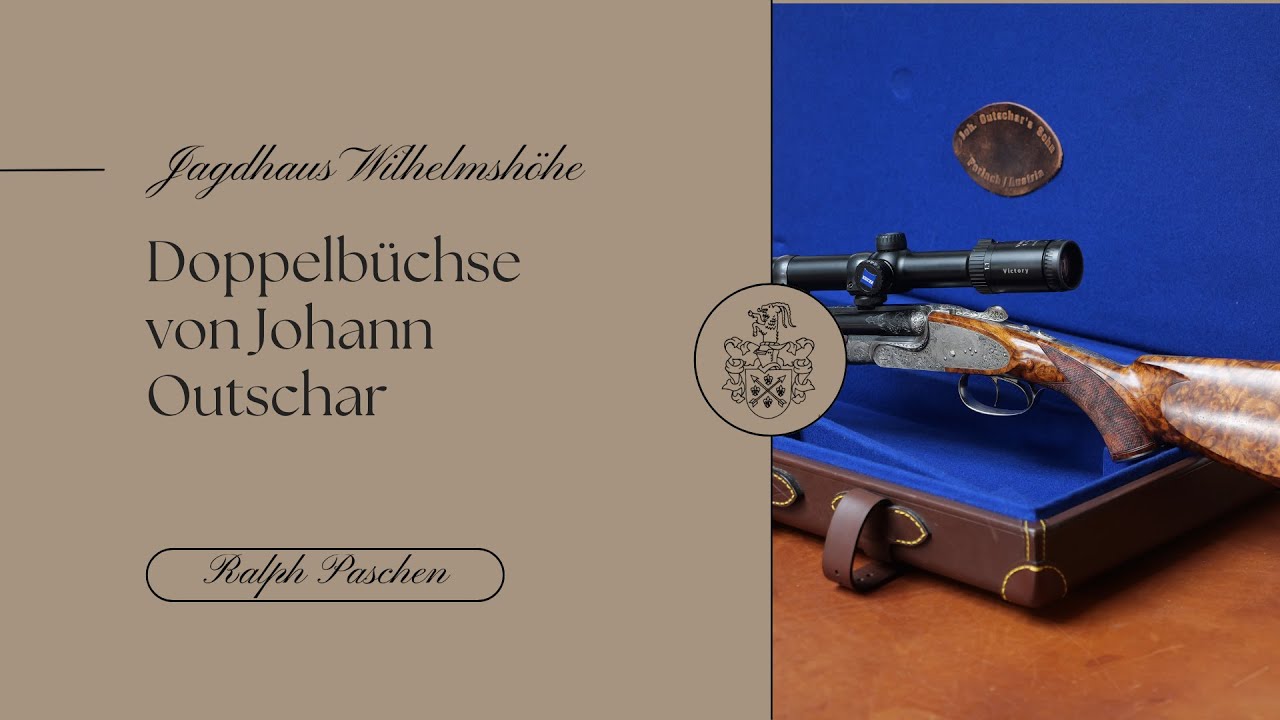 Doppelb&uuml;chse von Johann Outschar - Ralph Paschen f&uuml;r Jagdhaus Wilhelmsh&ouml;he