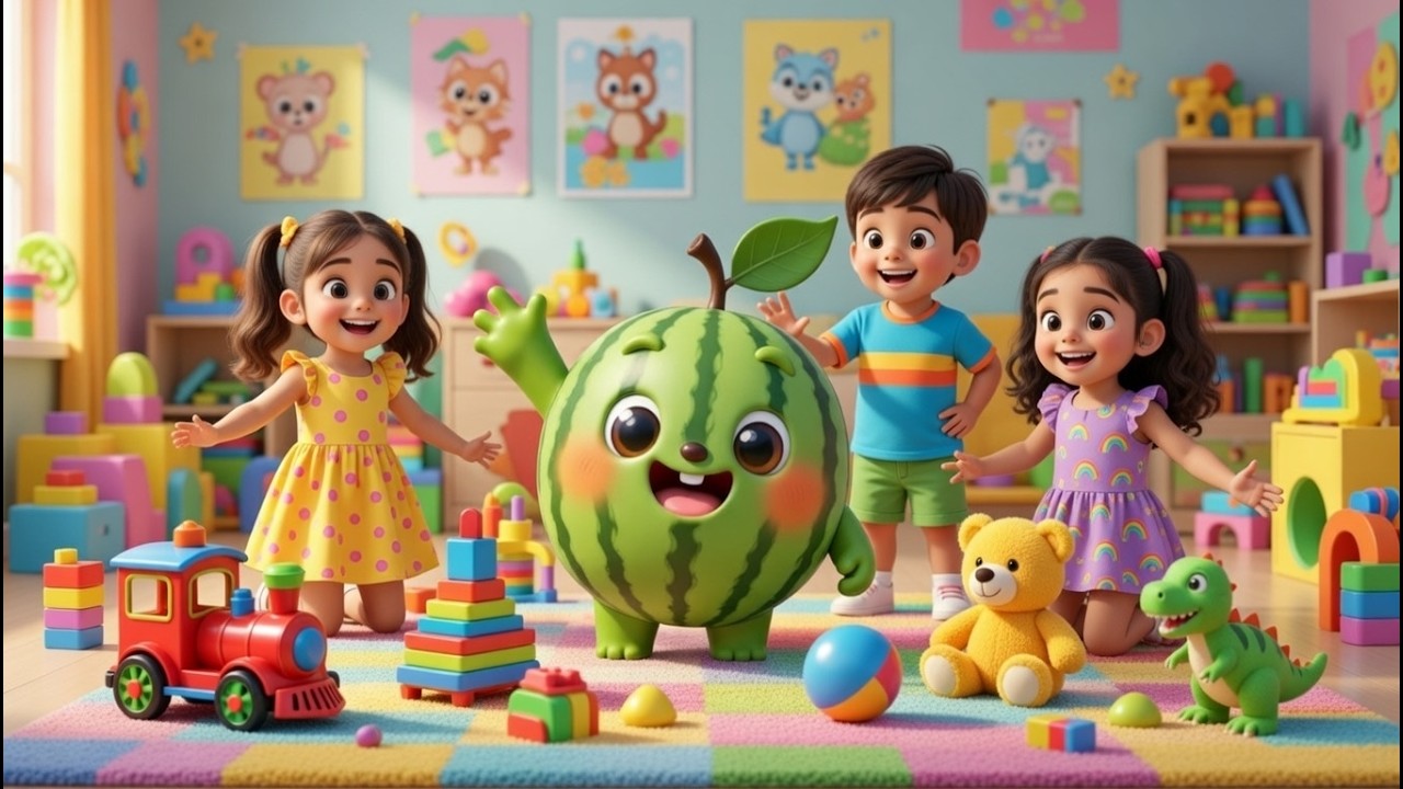 Clean Up Song 🧸 | Nursery Rhyme for Toddlers & Preschool Clean Up Time #nurseryrhymes #nurseryrhyme