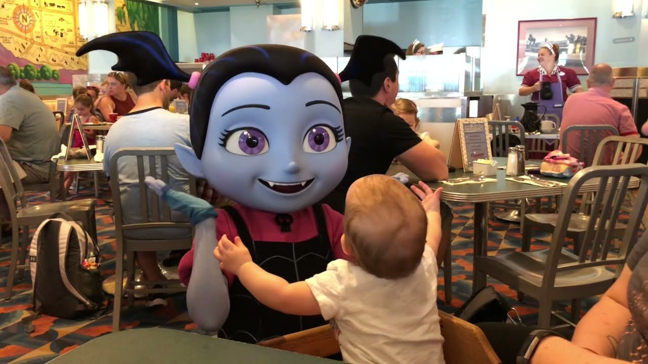 Meet and Greet with Vampirina at Disney's Hollywood and Vine, Hollywood Studios- May 2019