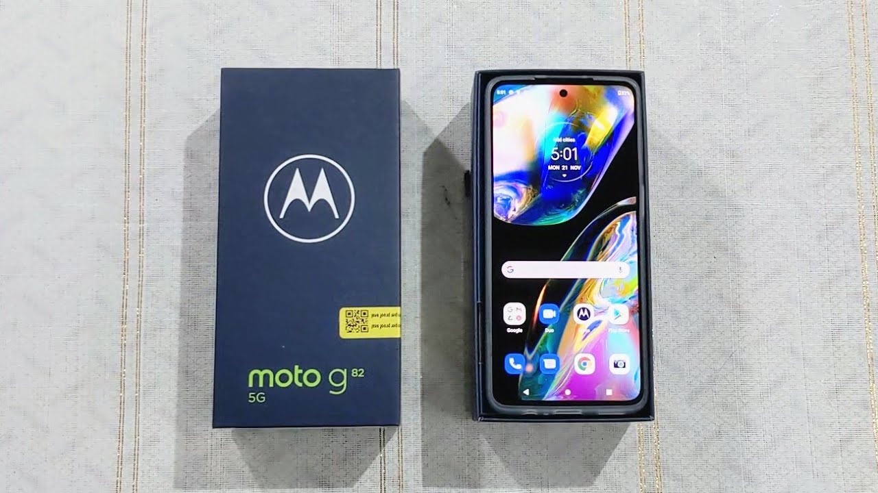 MOTOROLA g82 5G (Meterorite Grey, 128 GB)(6 GB RAM) full unboxing#indiaunboxed