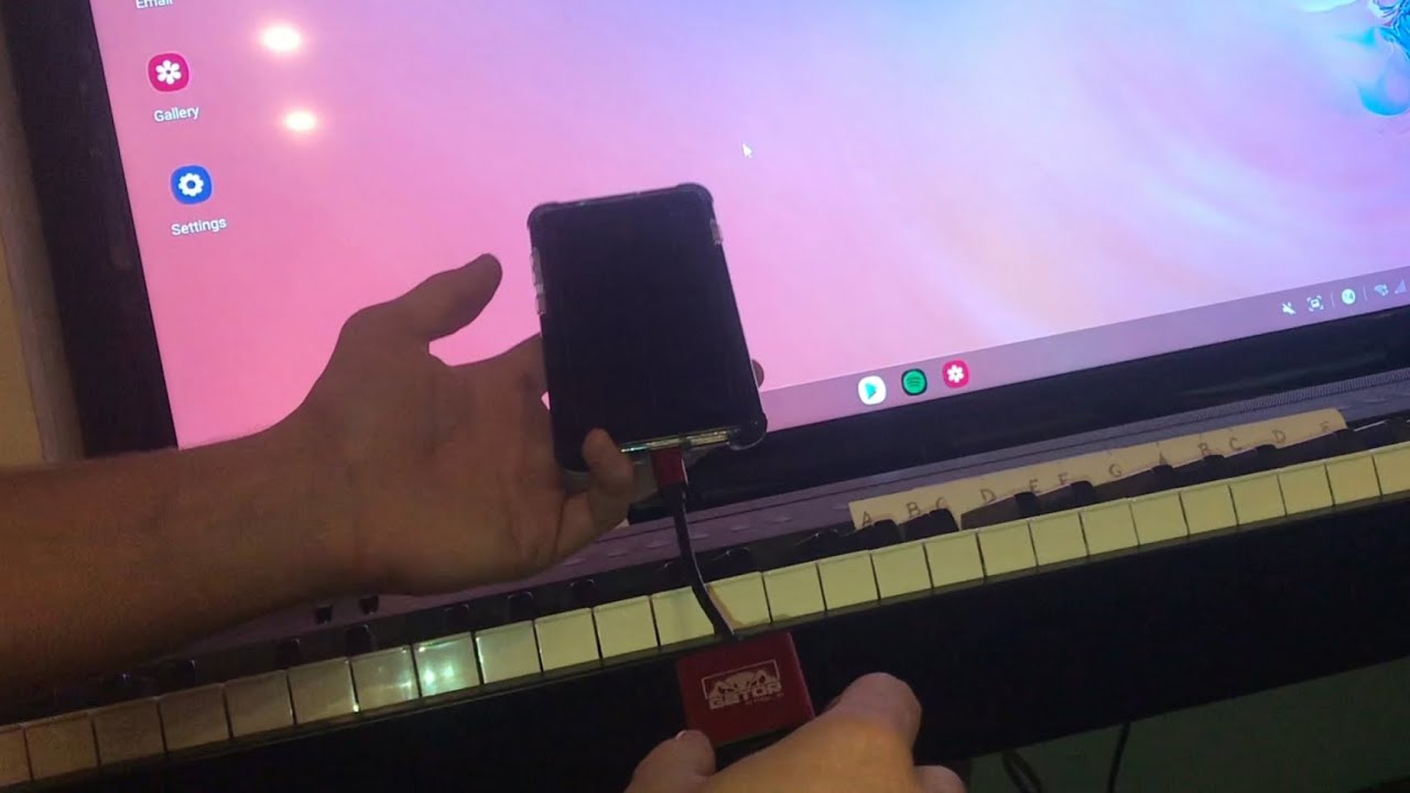 ПОДКЛЮЧЕНИЕ Samsung Galaxy &laquo;сотовый телефон к телевизору&raquo; (адаптер HDMI)