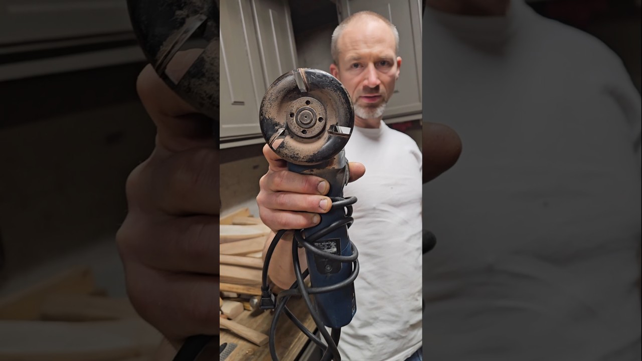 How to sharpen the Arbortech Turboplane. #wood #powercarving #carving #maker #sharpening #craft