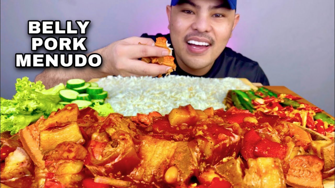 ASMR EATING PORK MENUDO | STIR FRIED WINGED BEAN | BASMATI RICE |MUKBANG PHILIPPINES|JMANSOG CHANNEL