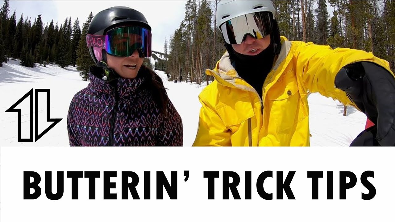 Snowboard Buttering Tips: Backside Nose-Roll 180's with Katie Tsuyuki and Ryan Knapton