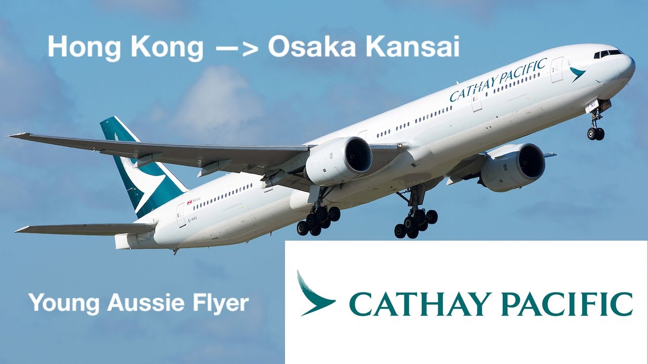 FLYING ONBOARD THE RARE B777-300 | Cathay Pacific | HKG-KIX | CX506