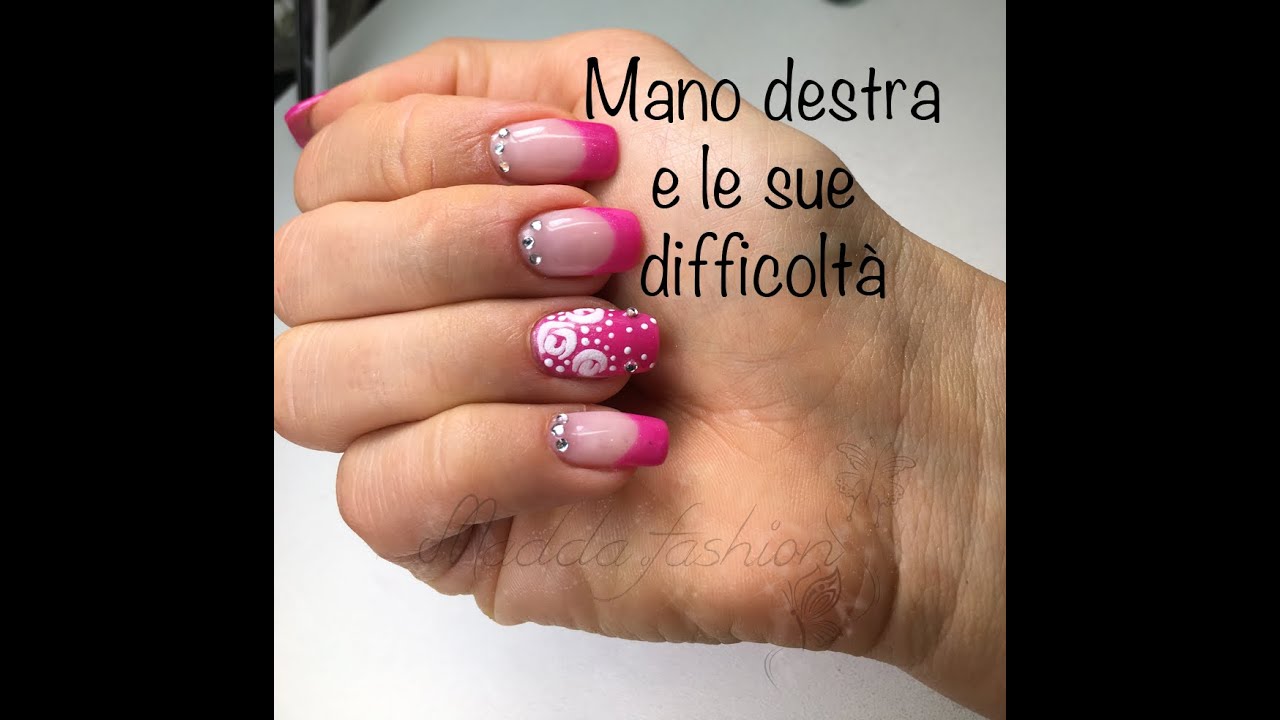 Nail Art mano destra || Madda.fashion