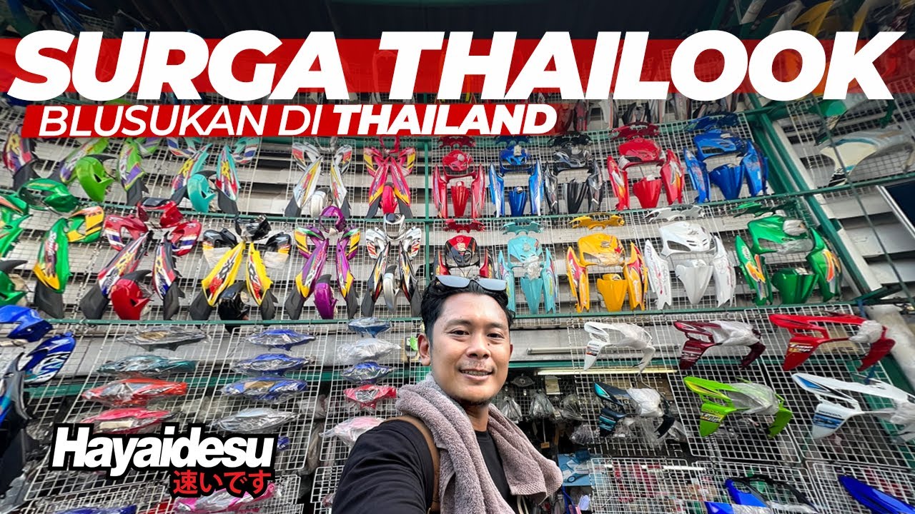 PERDANA‼️Ternyata Begini Rasanya Jadi Anak Motor Di Thailand 
