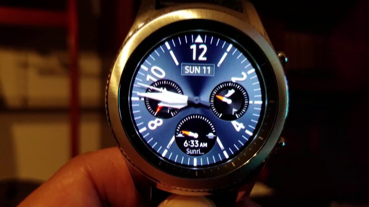 Making your own custom watch faces and dials for the Samsung Gear S3