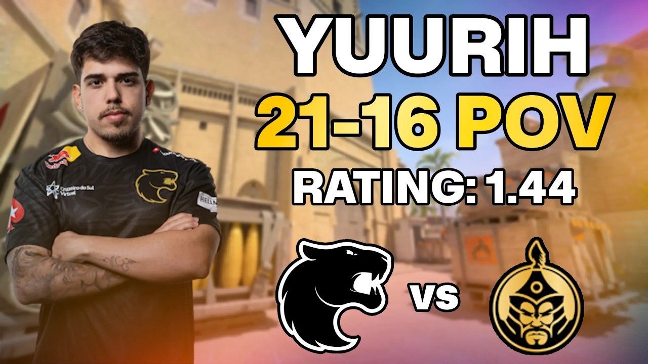 yuurih 21-16 vs The MongolZ | PGL Bucharest 2025 | Mirage POV