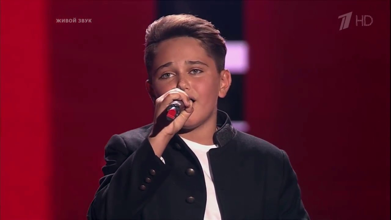 Robert Kasyan - Parlami D'amore Mari&ugrave;. The Voice Kids Russia Blind Auditions