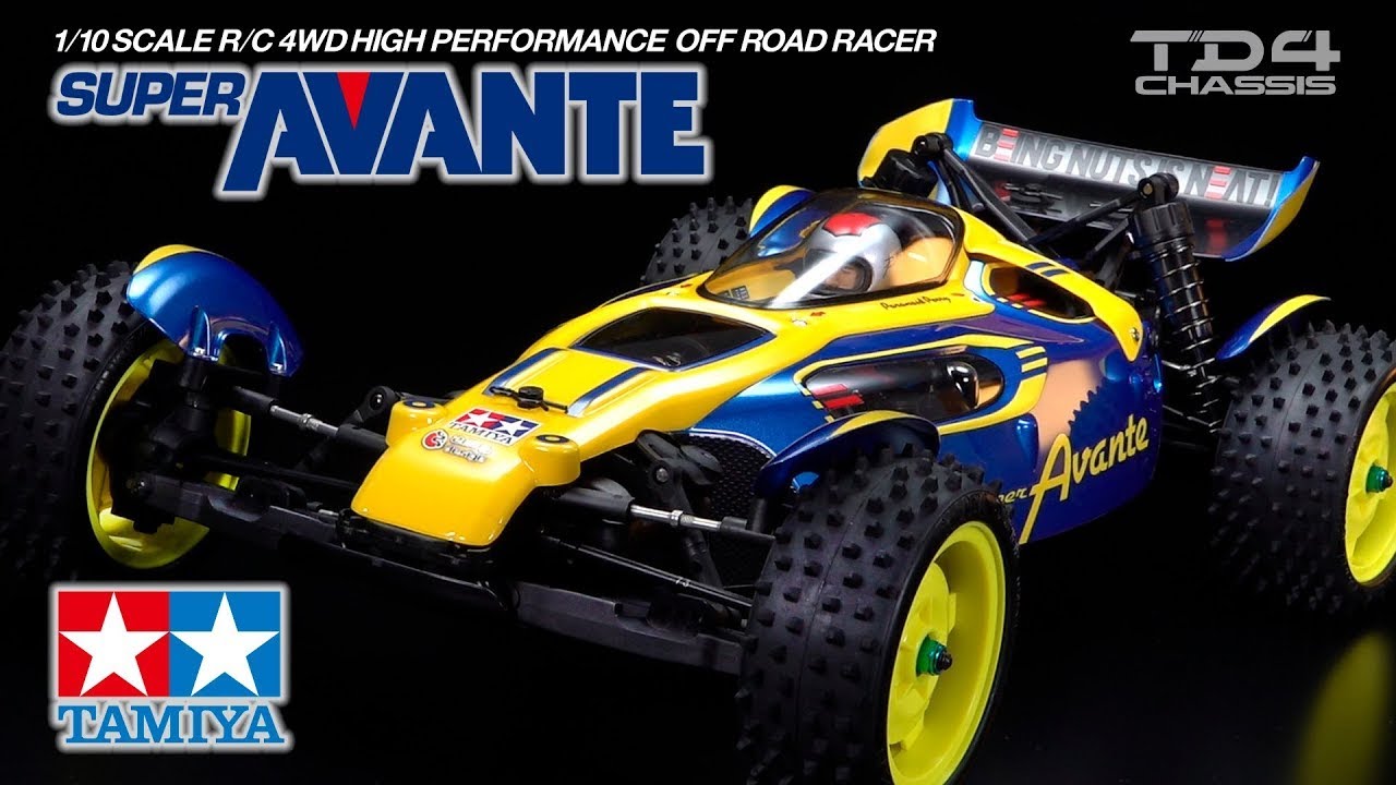 【Tamiya 58696】1/10 R/C 4WD Off-road Racer Super Avante (TD4 Chassis)