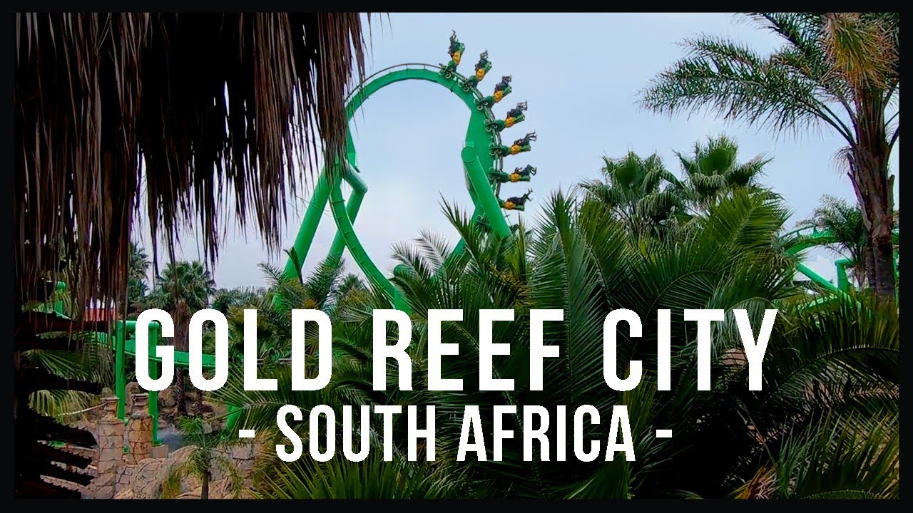 IT'S EASIER WITH YOUR EYES CLOSED (GOLD REEF CITY - THEME PARK) | VLOG 38