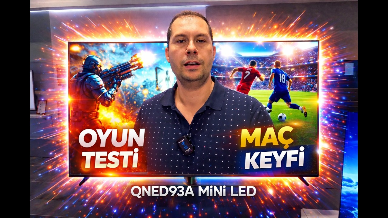 LG  QNED EVO Mini Led 75QNED93A  Oyun Test İnceleme