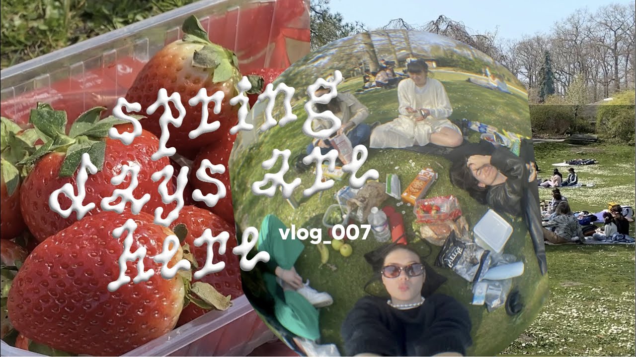 🌷 spring days are finally here ✦ art school vlog 007