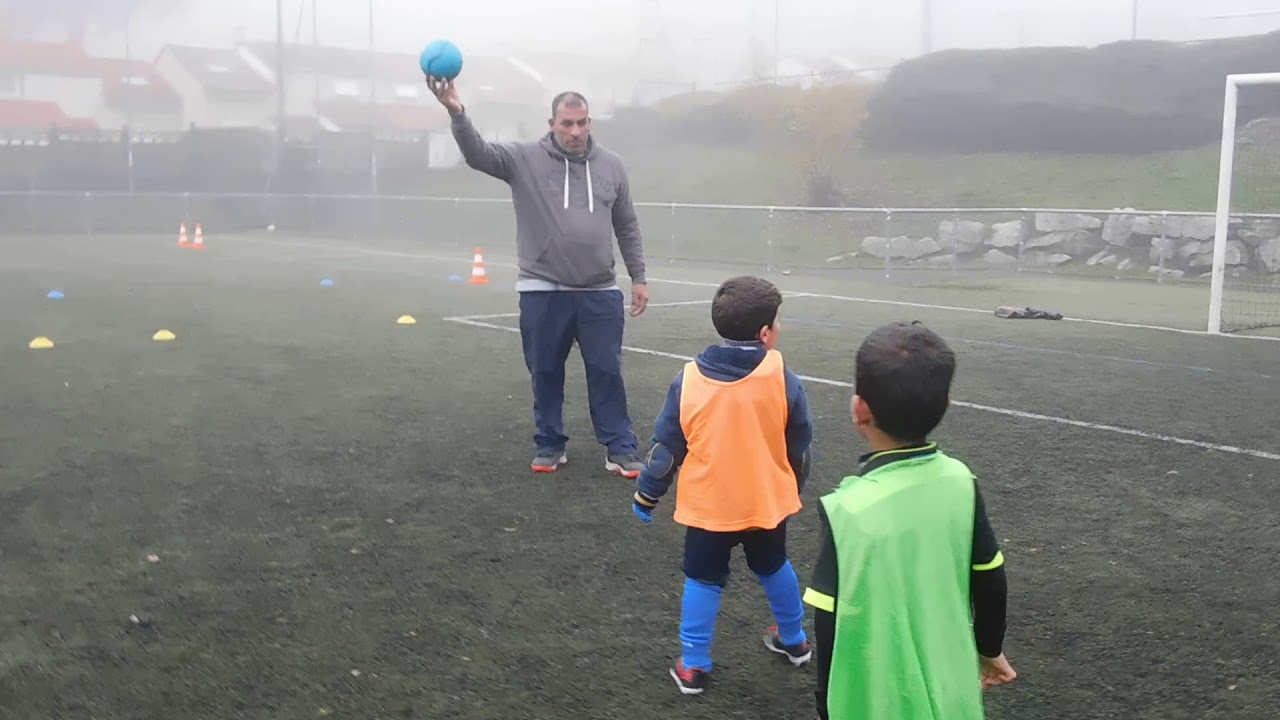 Entraînement d'hiver U7 U9 à Janon