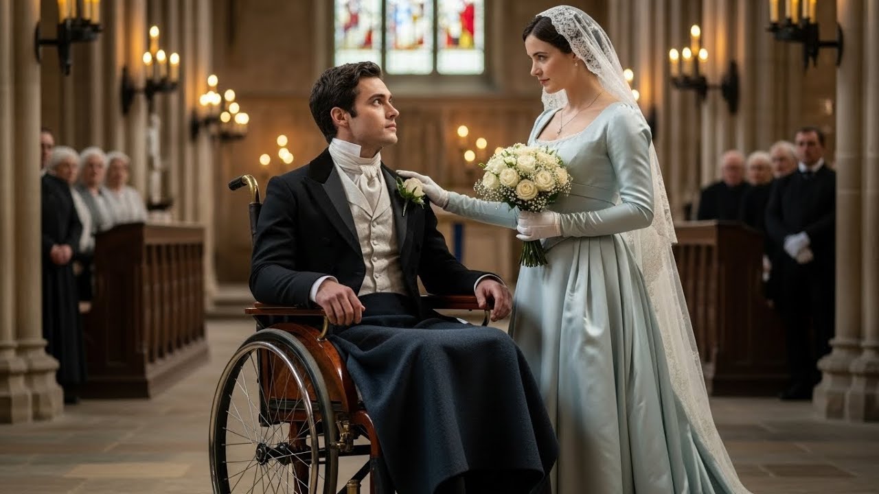 FORCED TO MARRY THE CRIPPLED DUKE — ON WEDDING NIGHT, HE STOOD FROM HIS CHAIR AND SAID...