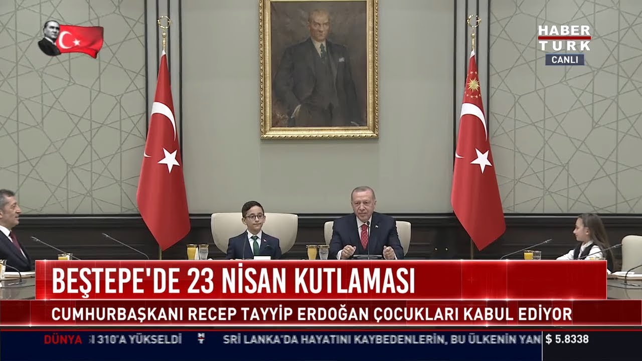 Beştepe'de 23 Nisan kutlaması