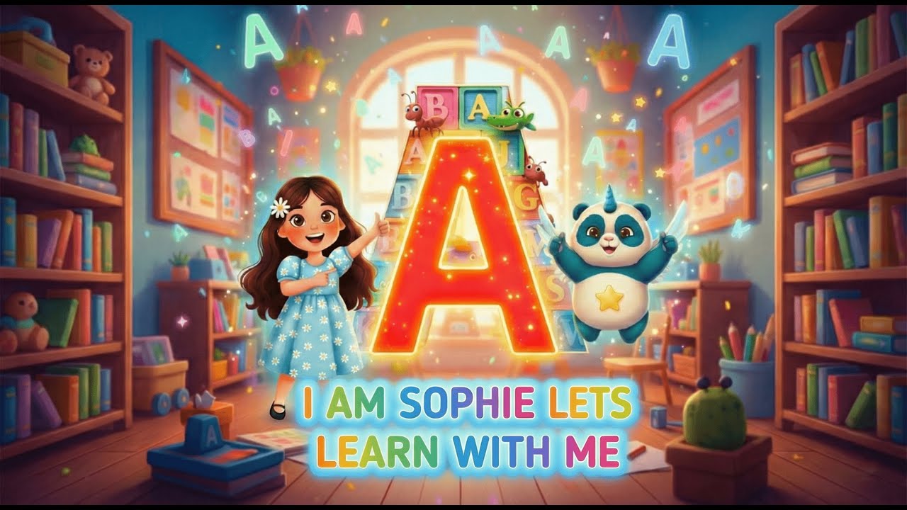 I Am Sophie Official Music Video 💖 - Playful Singalong - Let's Learn With Me & Buumi - Family Fun