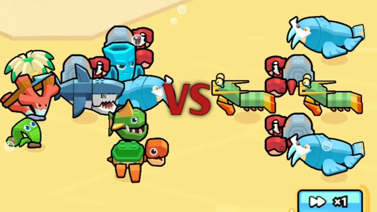 Block Fish Merge Battle Arena | Build, Merge & Dominate