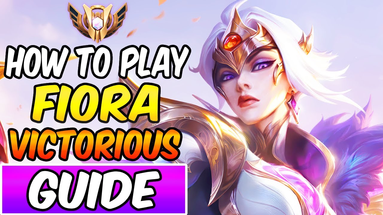 S+ HOW TO PLAY FIORA TOP & CARRY GUIDE - VICTORIOUS FIORA | Best Build & Runes | League of Legends